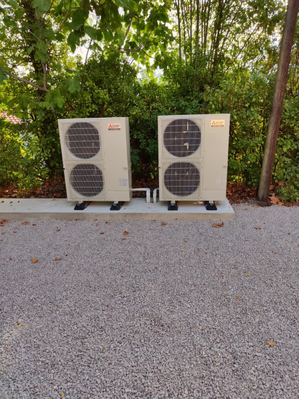 Installation de deux VRV Pour une maison de 300m2 sur Saint-Rémy-de-Provence
